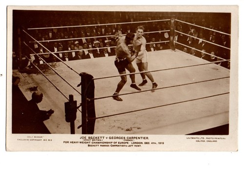 Boxing joe beckett georges - boxing., v