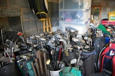 Golf Club Job Lot x 10 (ten) various Irons