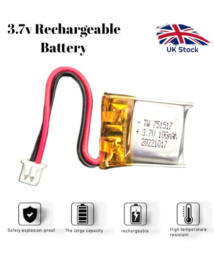 100mah po battery - 100mah,
