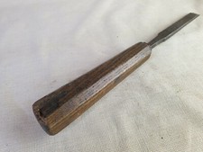 Vintage Woodworking Chisel WP Ward Cast Steel, 30cm long, Old Tool