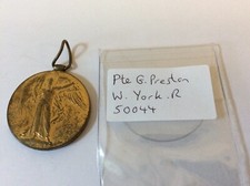 WW1 Casualty KIA Pte Preston