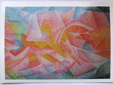 Art POSTCARD Art - " Gina Severini "  " 1912  " Expansion de la Lumiere " 