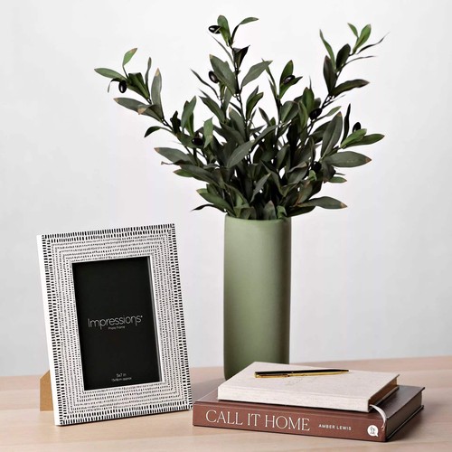 Black white pattern - black, &