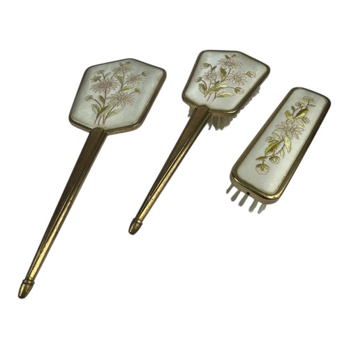 Vintage vanity brush set - vintage,
