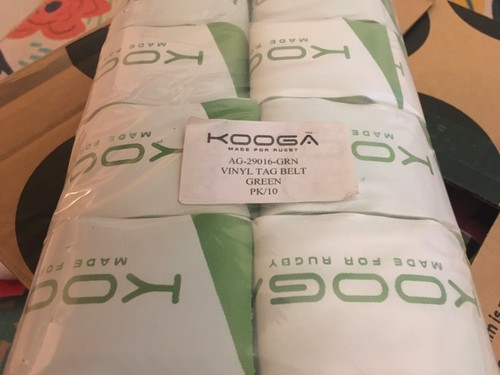 Kooga vinyl rugby tag - tag, belts