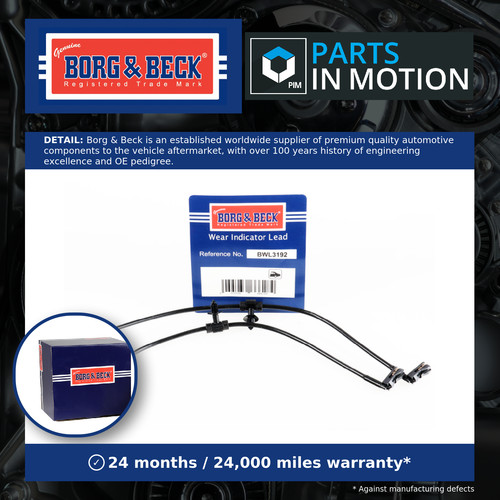 Brake pad wear - pad, indicator
