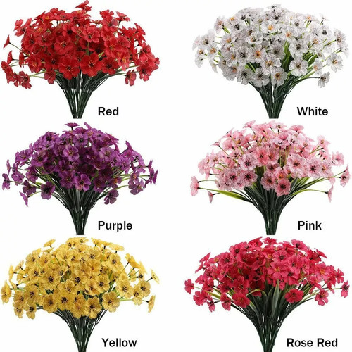 Artificial flowers plastic - artificial,