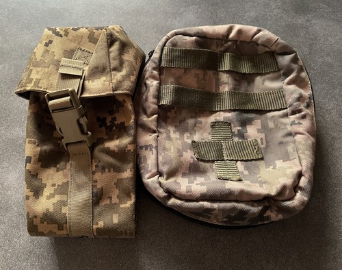 Camouflage pouch set canteen - camouflage,