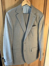Moss Bros Light Grey Suit