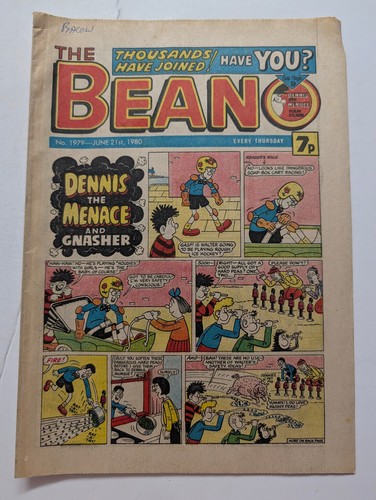 Beano comic 1979 june 21st - 1979,,
