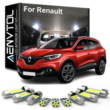 LED Interior Light Bulb Kit For Renault Clio Megane Captur Kadjar Laguna Scenic