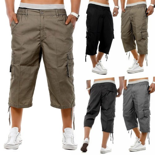 Mens cargo elasticated waist - mens,