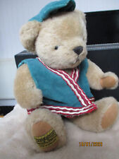 Merrythought jointed mohair teddy bear 11 inches.