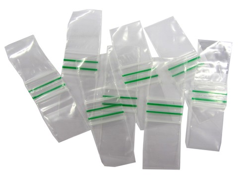 Small clear plastic bags - plastic,