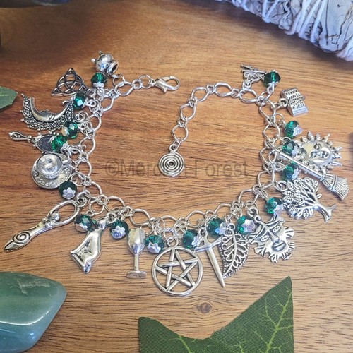 Witches charm bracelet - witches,