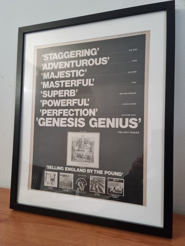 Genesis original framed promo - genesis,
