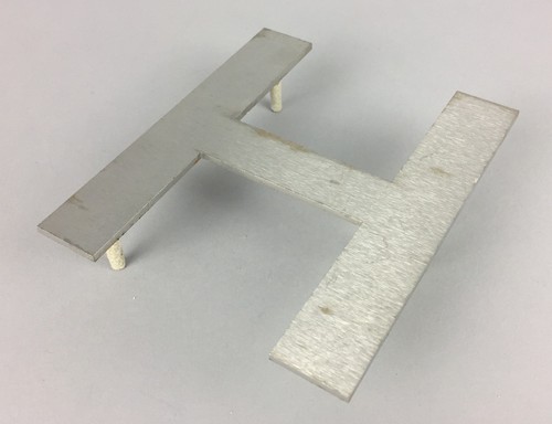 Letter c20th 5 stainless - letter, h-