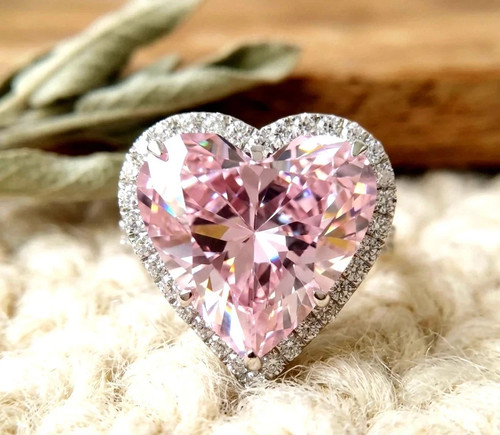 20ct heart cut natural - 5.20ct,