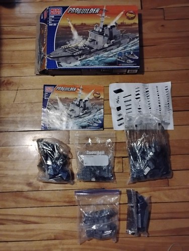 Mega bloks 3708 navy - bloks,