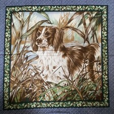 Spaniel Dog Cushion Panel