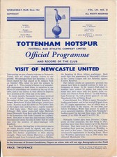 TOTTENHAM v Newcastle United 1960/1961 - Spurs Double season!