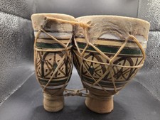 Hand Painted Double Drum