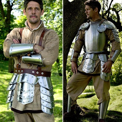 Medieval warrior tassets leg - medieval,