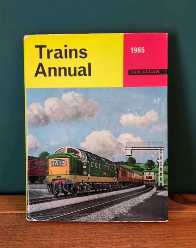Vintage railway train book - vintage,
