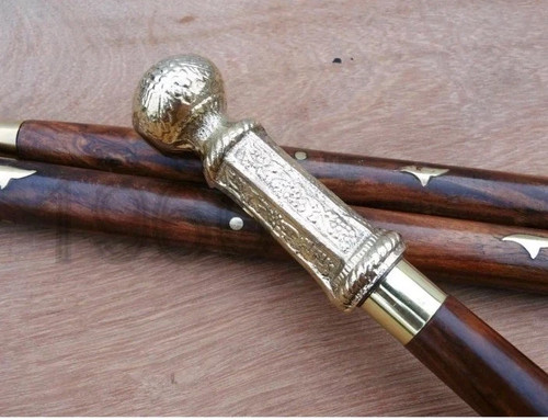 Antique brass sword - antique, handle