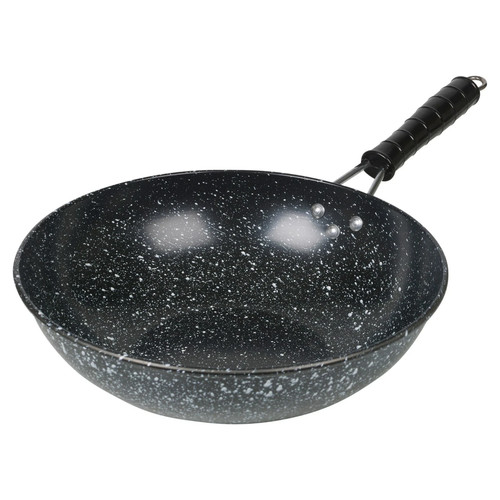 Marble effect wok chinese stir - wok,