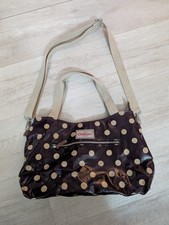 Cath Kidston Burgundy Polka Dot Shoulder Bag