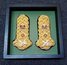 Framed Pair of Generals Epaulettes