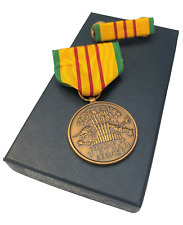 GENUINE United States American Vietnam Service Medal in 1969 dated box of issue.