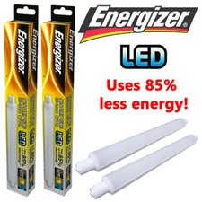 2x Energizer 284mm S15 LED 5.5W=50W StripLight Tube Lamp Bulb 15000hrs 550 Lumen