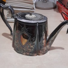 Antique Silver Teapot 