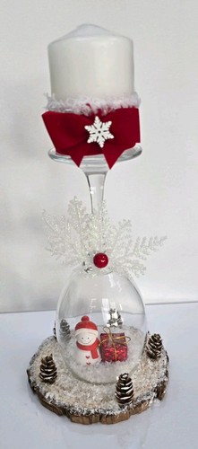 Christmas candle centrepiece - candle,