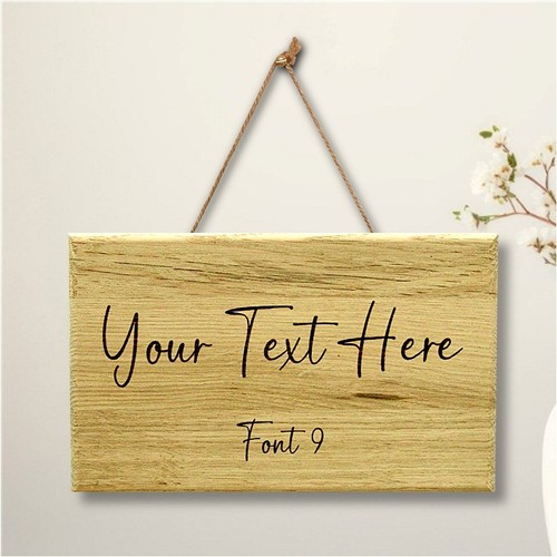 Personalised solid oak - personalised,