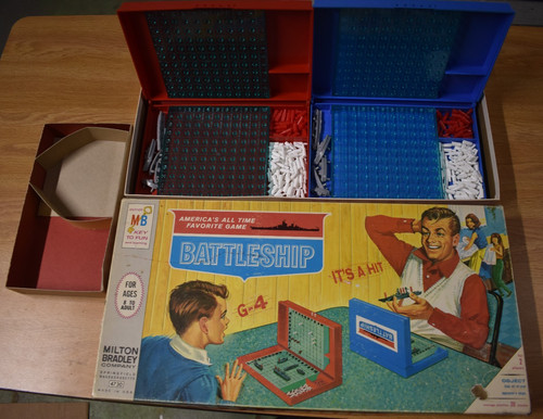 Vintage battleship board game - vintage,
