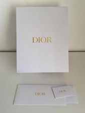 DIOR WHITE EMPTY SHOE BOX  33 x 25 x 13 cm
