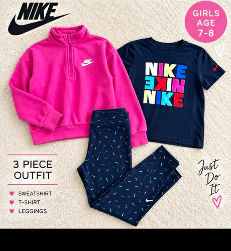 Nike girls 3pc outfit - 3pc, set