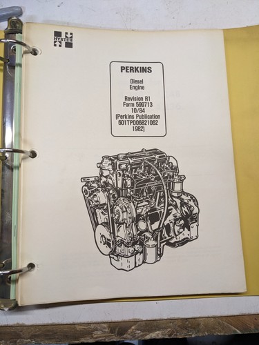 Hyster service manual perkins - hyster,
