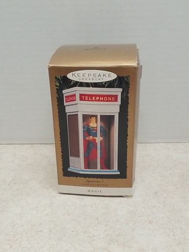 Hallmark superman ornament - superman,