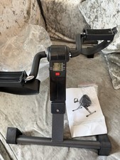 New Under Desk Foldable Sit Down Cycle Pedal Exercise LCD Display