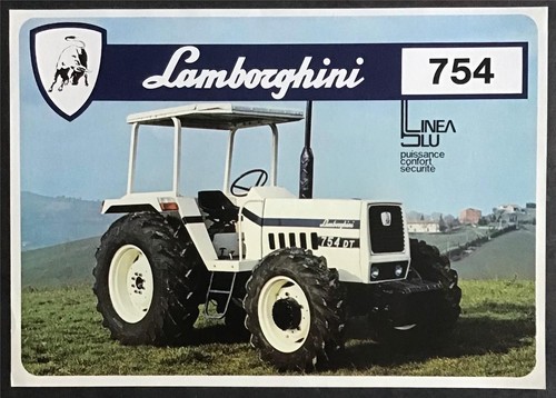 Lamborghini 754 tractor - lamborghini,