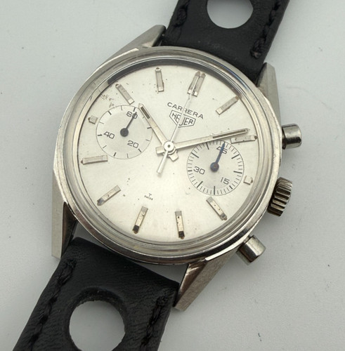 Rare vintage heuer carrera - vintage,