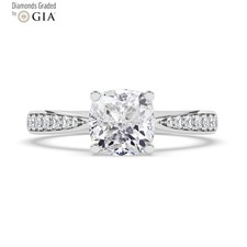 Cushion Diamond Engagement