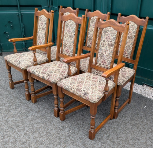 Set oak old charm dining - of,