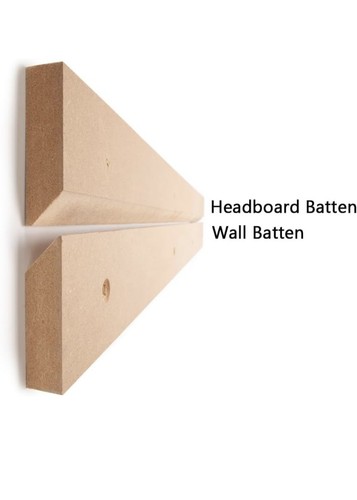 French cleat split batten - french,