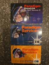 3 Different Telephone Cards