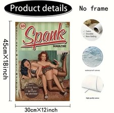 Spank Pin-Up Magazine Cover